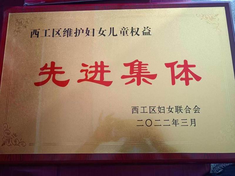 热烈祝贺盈科洛阳律所化蝶婚姻家事律师团队荣获“西工区维护妇女儿童权益先进集体”荣誉称号